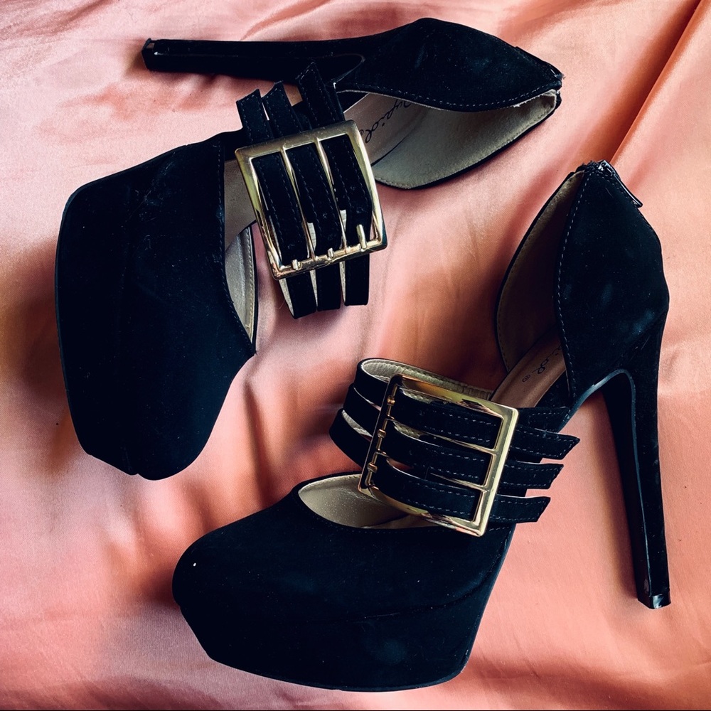 Qupid platform high heels